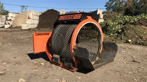 skid steer dirt sifter|hudson dirt sifter.